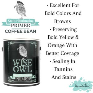 Wise Owl Stain Eliminating Primer • Wise Owl Paint • Upcycled Furniture image 9