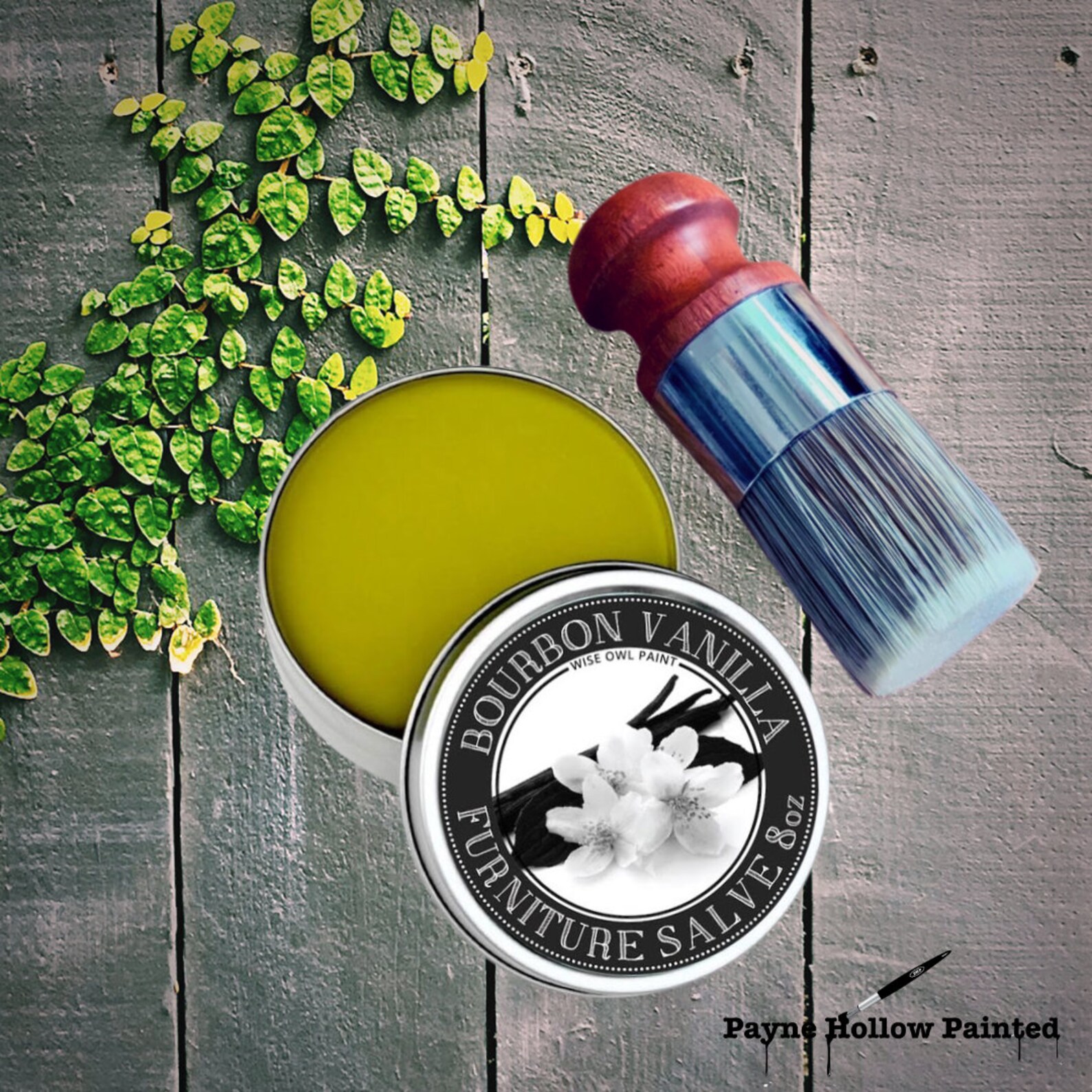 BOURBON VANILLA Furniture Salve in 4oz 8oz 32oz from Wise Etsy