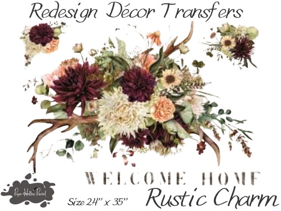 Rub on Transfers for Furniture, Furniture Decals, Redesign With Prima  Transfers, OUT on THE FARM, Furniture Transfers, 24 X 34 