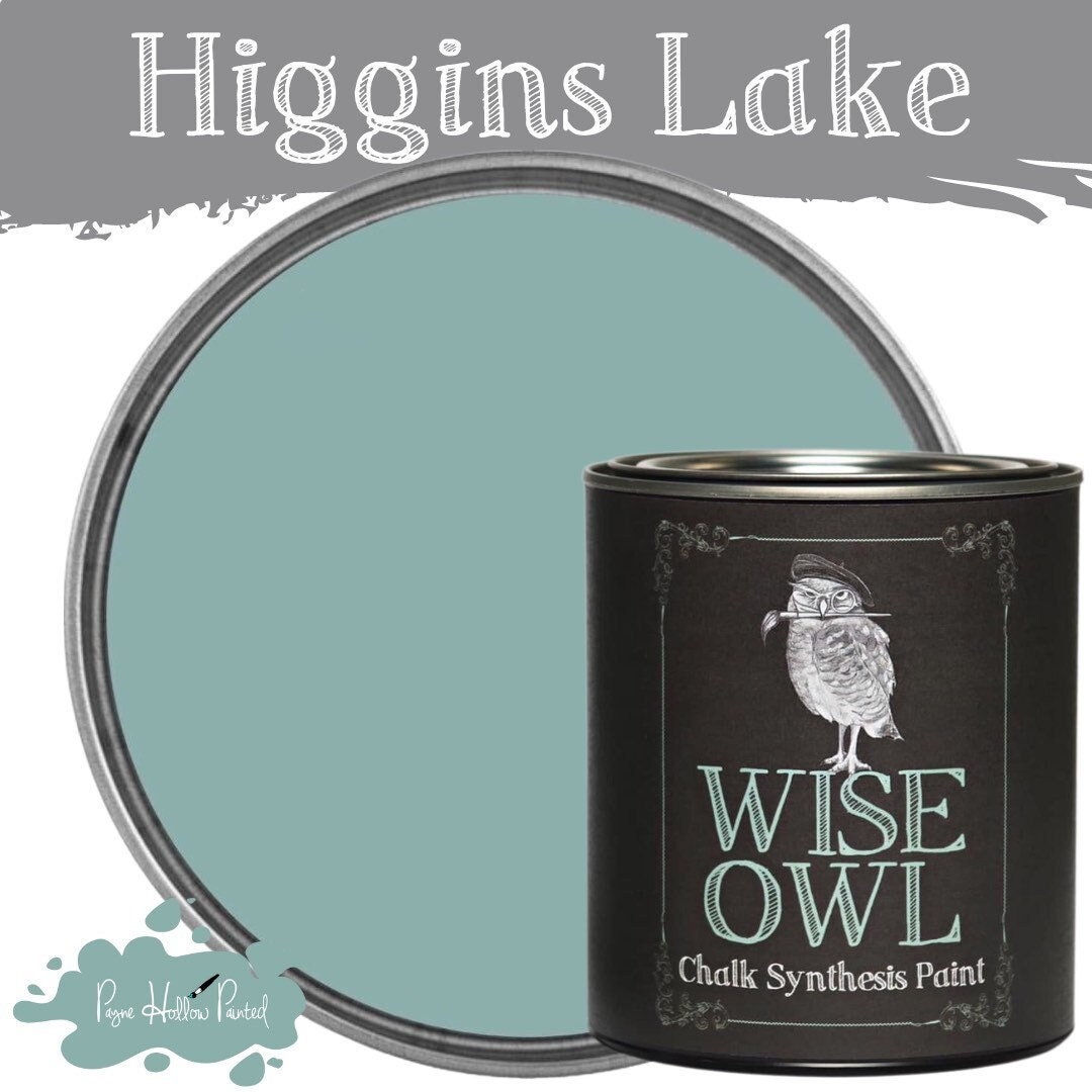 HIGGINS LAKE by Wise Owl Chalk Synthesis Paint Pint Quart Etsy