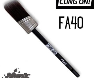 FA40 Paint Brush CLING ON! • Angled Flat Paint Brush • Furniture Painting • Chalk Paint • Premium Paint Brush • Furniture Upcycling