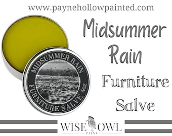 MIDSUMMER RAIN Furniture Salve • Wise Owl Paint • Wise Owl Salve • Chalk Paint • Wise Owl Furniture Salve • Furniture Painting