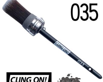 O35 Paint Brush CLING ON! • Oval Paint Brush • Furniture Painting • Chalk Paint • Premium Paint Brush • Furniture Upcycling