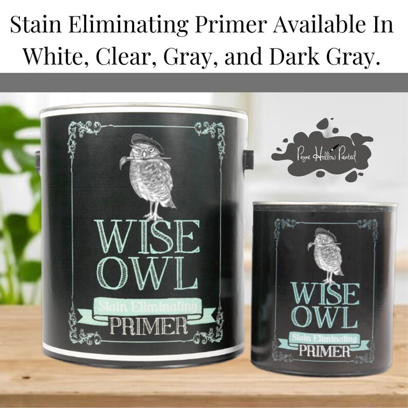 Wise Owl Stain Eliminating Primer • Wise Owl Paint • Upcycled Furniture image 12