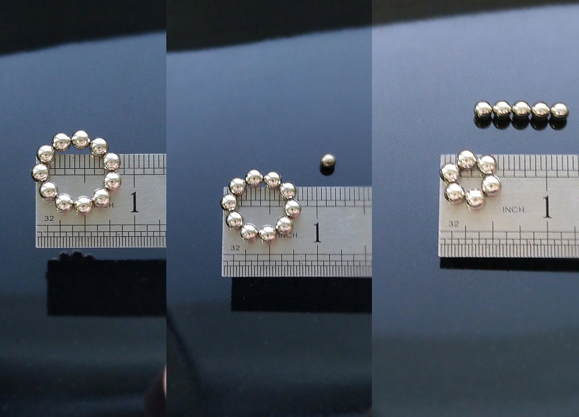 Fake nipple piercing Silver Nipple Rings Non Etsy