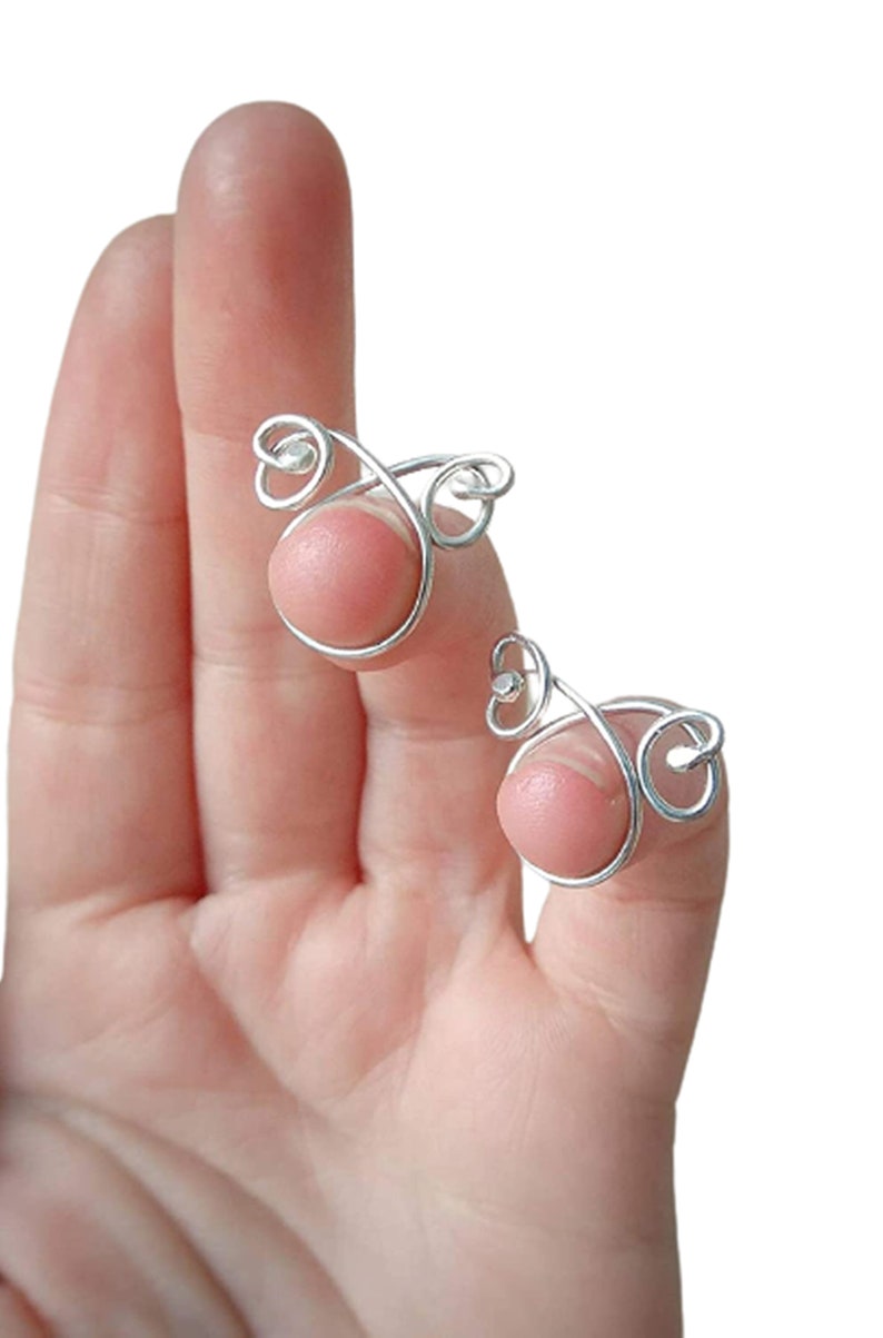 Gold Plated Fake Piercing 14 Karat GOLD PLATED Over 925 Solid Sterling