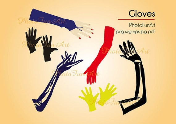 Download gloves svg long gloves clipart vector graphic art latex ...