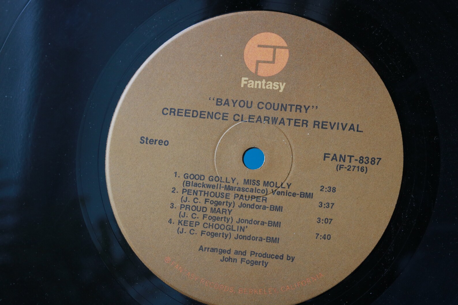 Creedence Clearwater Revival Bayou Country, Vinyl Records, Vintage
