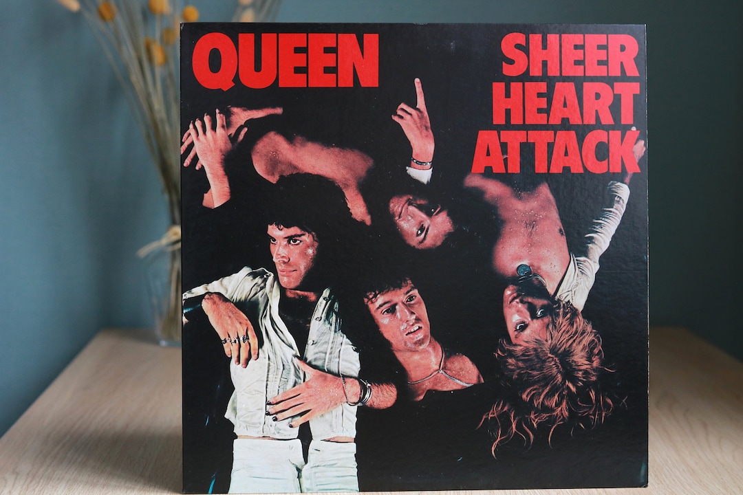 Original Record Queen Sheer Heart Attack, Vinyl Records, Greatest Hits, Classic Rock, Freddie