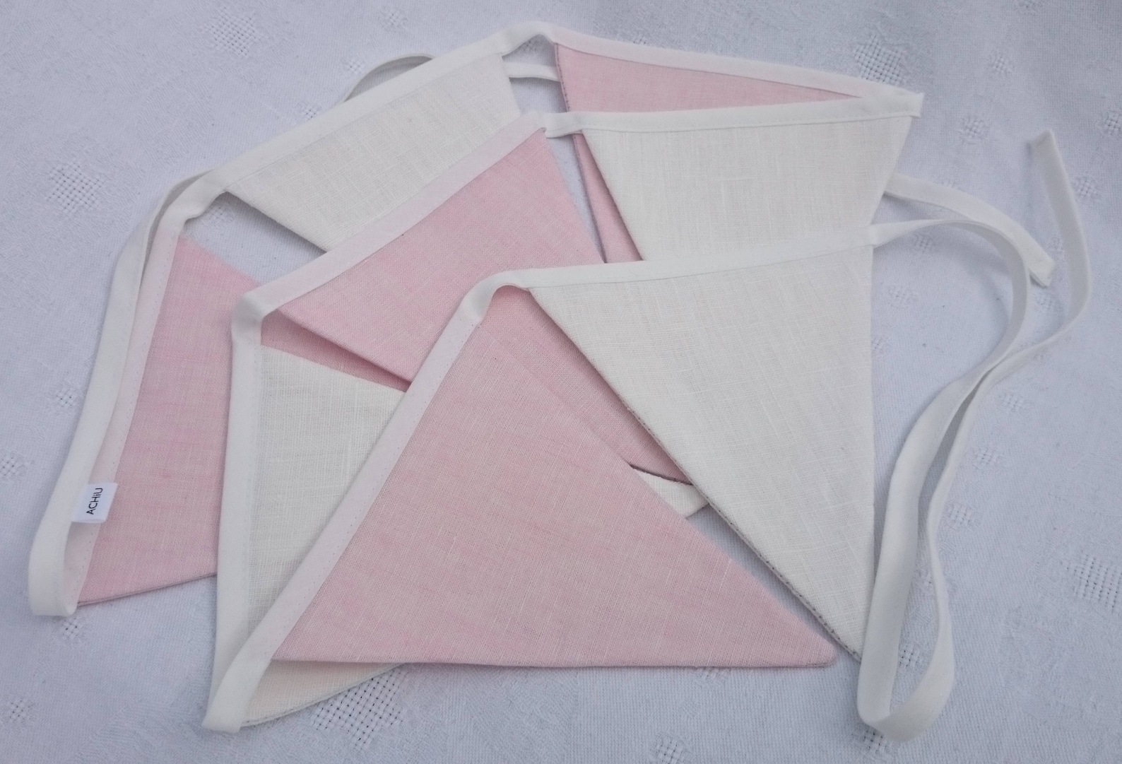 Baby Girl Bunting/linen Bunting/baby Bunting/nursery Kids Etsy