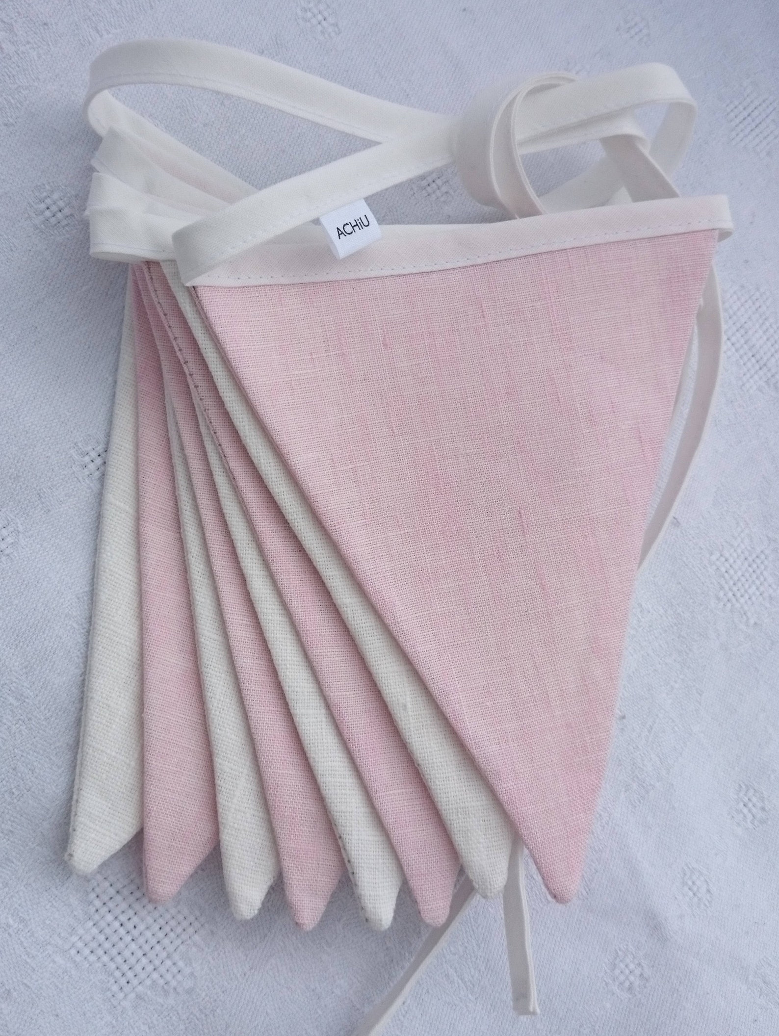 Baby Girl Bunting/linen Bunting/baby Bunting/nursery Kids Etsy