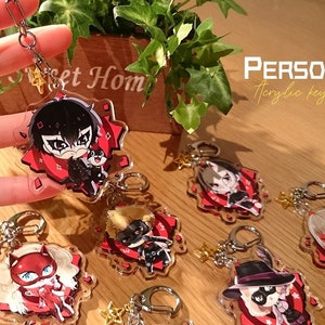 Persona 5 Acrylic Keychains image 1