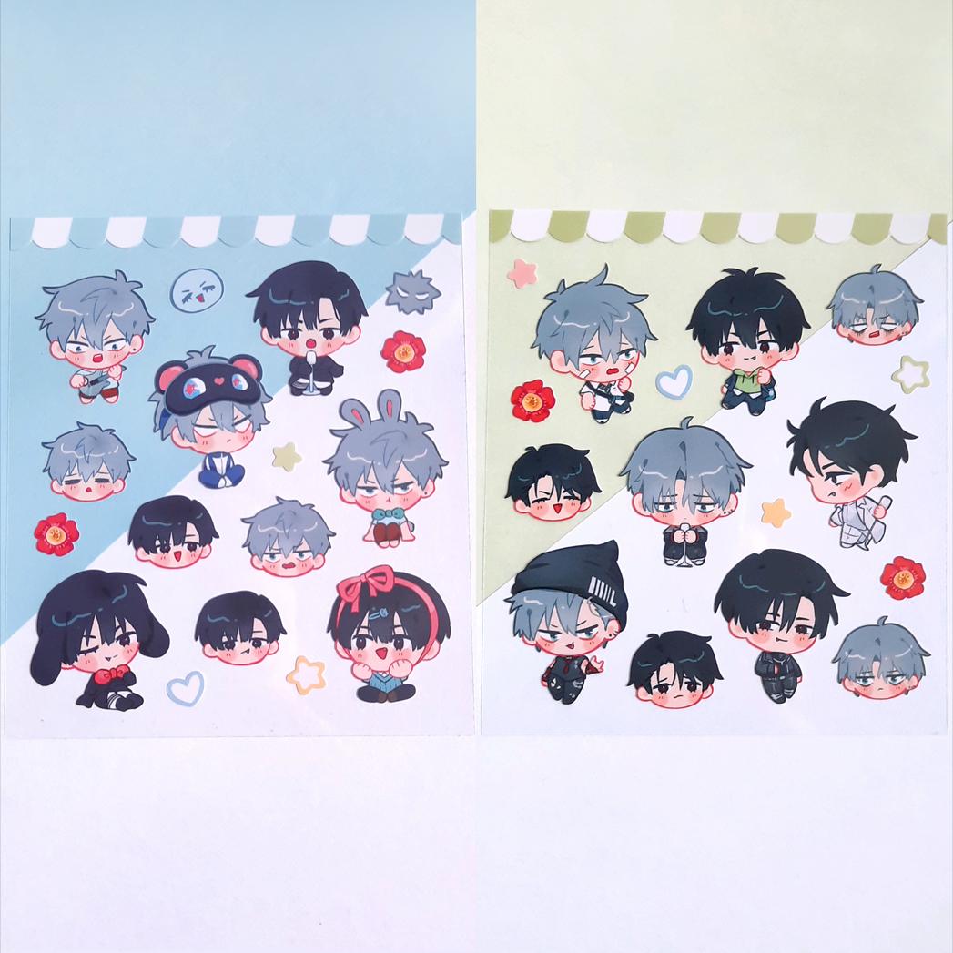 Alien Stage Sticker Sheets LAST CHANCE | ALNST Ivan Till Mizi Sua - Etsy