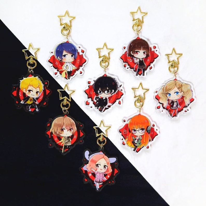 Persona 5 Acrylic Keychains image 4