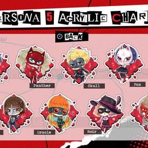 Persona 5 Acrylic Keychains image 3