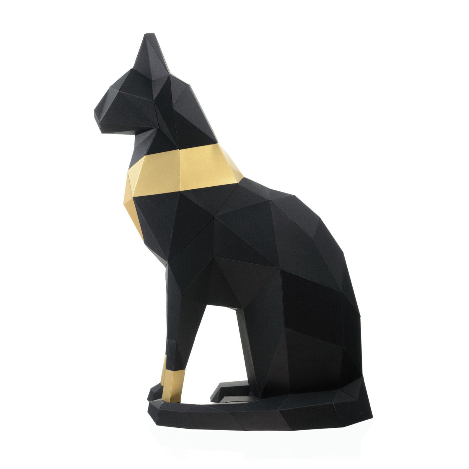 CAT Papercraft 3D Kit DIY Papercraft Kit for Adults and Etsy