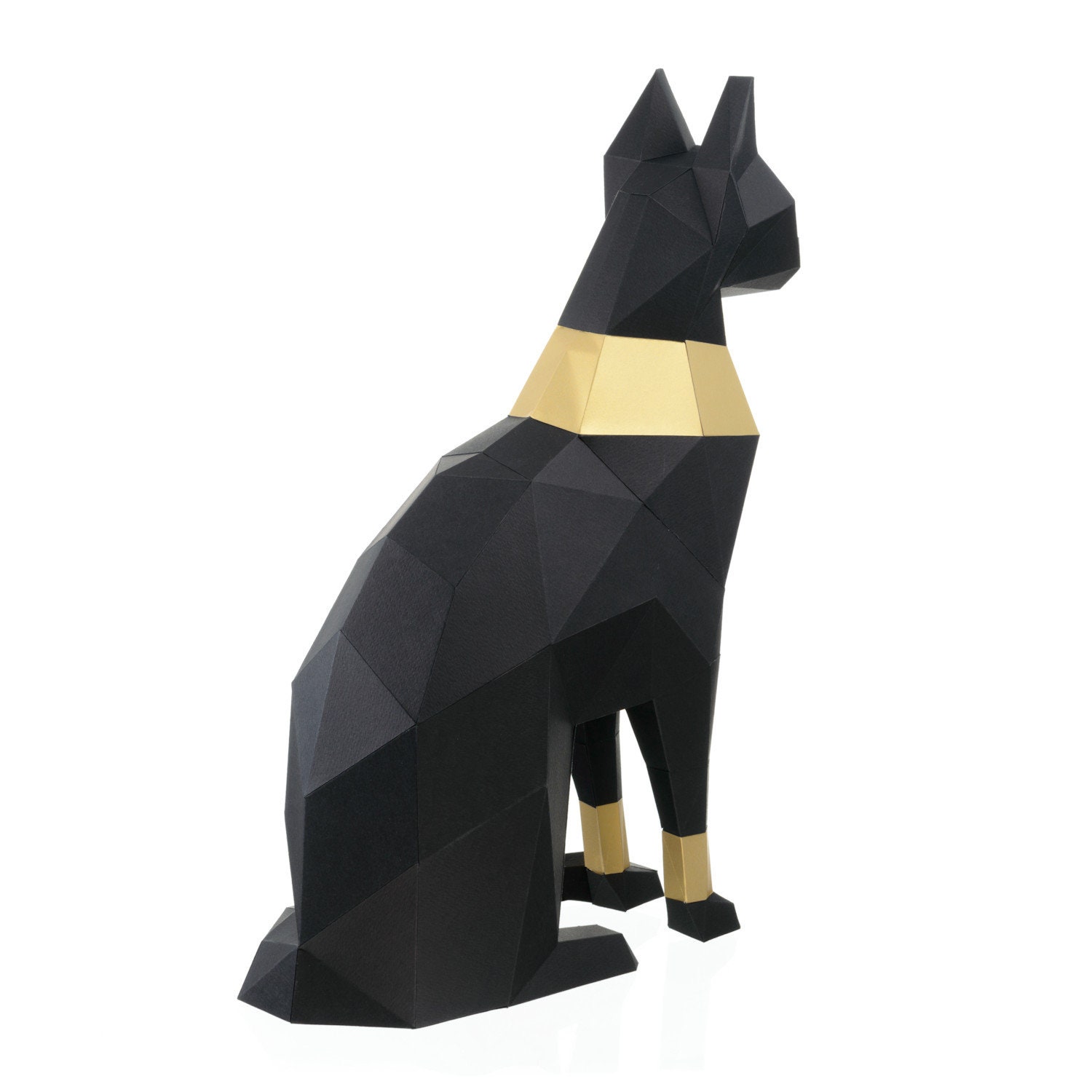 CAT Papercraft 3D Kit DIY Papercraft Kit for Adults and Etsy