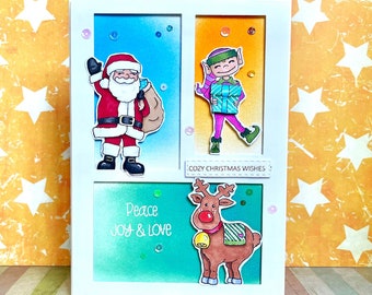 Happystamp Weihnachtsstempel Set