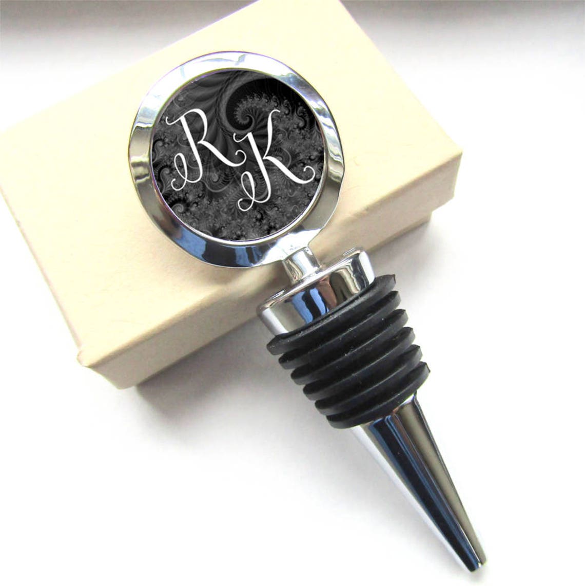 Personalized Wine Bottle Stopper Housewarming Gift Custom Etsy