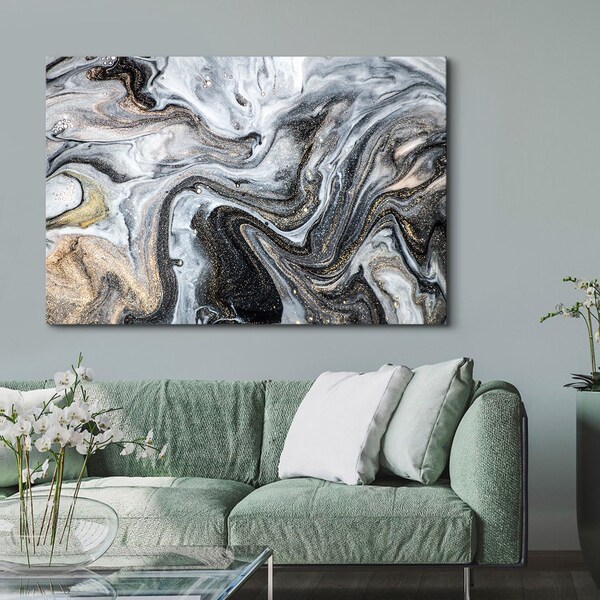 Marble Wall Art Etsy