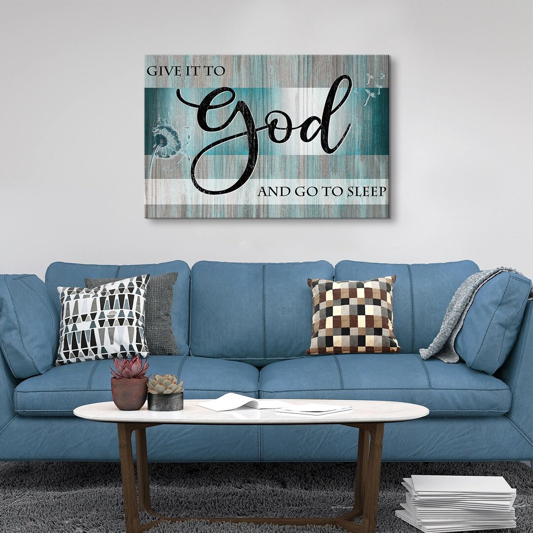 Christian Bible Verses Canvas Wall Art Scripture Religious Quotes ...