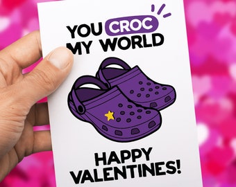 Crocs | Valentines Day | wife