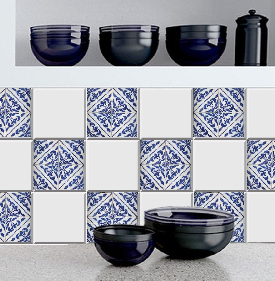 Spanische Fliesenaufkleber Küche Bad Backsplash Kaminboden | Etsy