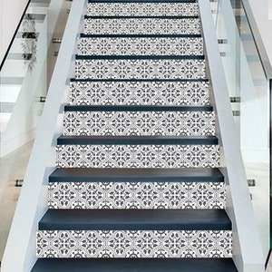 Stair Riser Decals Peel and Stick Removable Strip Self Adhesive Stair Wrap Easy to Trim Price x units / SKU 518 image 6