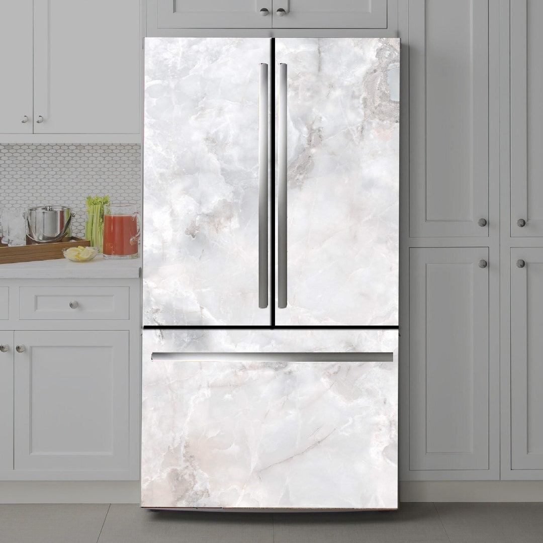 Fridge Wrap Refrigerator Wrap Vinyl Decorative Fridge Decals Kitchen