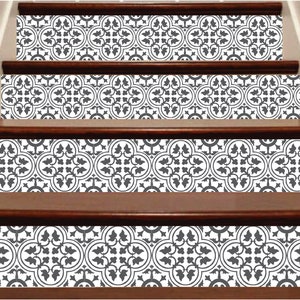 Stair Riser Decals Peel and Stick Removable Strip Self Adhesive Stair Wrap Easy to Trim - Price x units / SKU 518