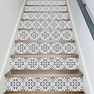 Stair Riser Decals Peel and Stick Removable Strip Self Adhesive Stair Wrap Easy to Trim Price x units / SKU 518 image 5