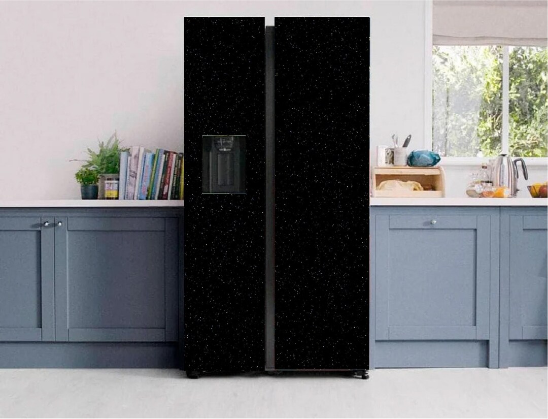 Fridge Wrap Refrigerator Wrap Vinyl Decorative Fridge Decals Kitchen