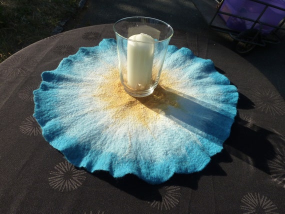 Felt Blanket Center Altar Ceiling Flower Circle Table Decoration Wall Ritual Accessories For Group Leader