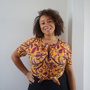 Latest designs for kitenge tops on sale