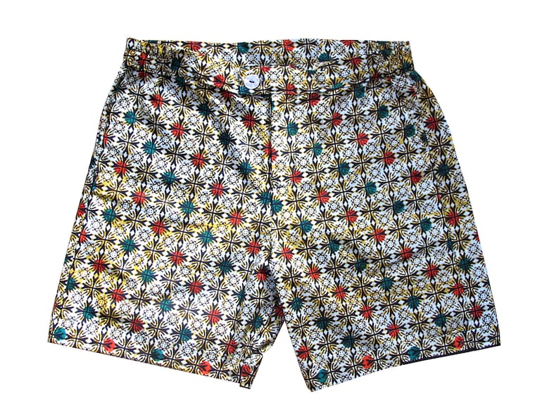 African Unisex Shorts With Wax Print // Summer Shorts Kitenge - Etsy