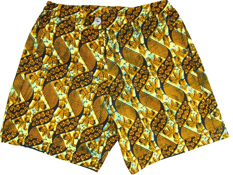 men women and kids African unisex shorts with wax print summer shorts; kitenge shorts in ankara style