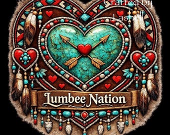 PNG-Datei. Zu ehren der Lumbee Nation #575. Valentinstag.