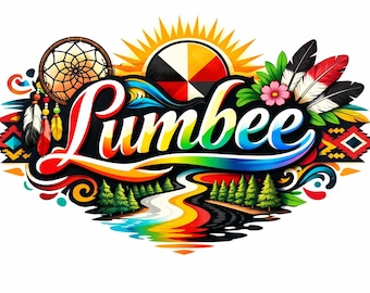 PNG-Datei. Zu Ehren der föderalen Anerkennung der Lumbee Nation im Jahr 2025. # 575. Eingeborener Stolz.