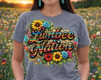 Lumbee Nation Pride PNG, Serape Gepard Blumenmuster