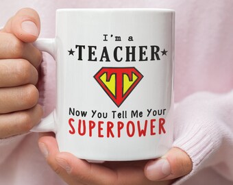 Teacher Mug, Teacher Gifts, Funny Teacher Mug, Best Teacher Mug Gift, Teacher Appreciation Cup, Gift for Teacher, Teacher Gifts Year End,