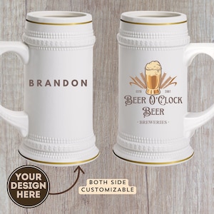 Personalized Beer Mug, Custom Beer Mug, Beer Stein, Beer Lover Gift, Engraved Beer Glass, Beer Mug, Ceramic Beer Mug, Beer Mugs, Beer Lover