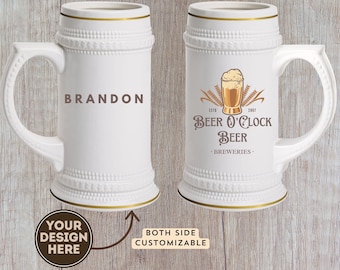 Personalized Beer Mug, Custom Beer Mug, Beer Stein, Beer Lover Gift, Engraved Beer Glass, Beer Mug, Ceramic Beer Mug, Beer Mugs, Beer Lover