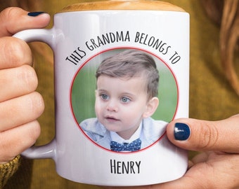 This grandma belongs to mug, Personalized Mug, Grandma Gift, Gift For Grandma, New Grandma Gift, Grandma Mug, Birthday Gift For Grandmother