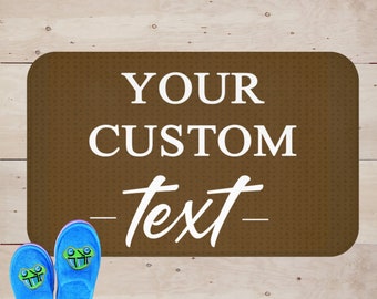 Custom Bath Mat, Personalized Bath Mat, Custom Bath Rug, Bathroom Mat, Bath Mat, Non Slip, Microfiber Mat, Bathmat, Shower Mat, Bathroom Rug