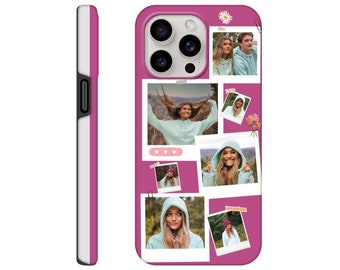 Scrapbook Phone Case | Personalized Picture iPhone Cases | Samsung S23 Tough Case