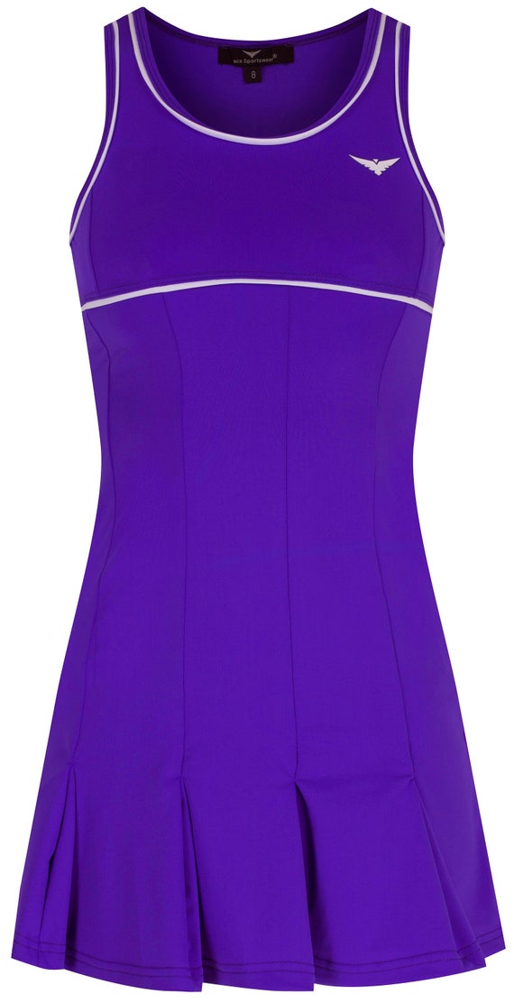 Girls Tennis Dress, Girls Golf Dress, Junior Tennis Dress, Girls Netball Dress, Team Tennis Outfits, Girls Active Wear, Girls Pleated Dress
