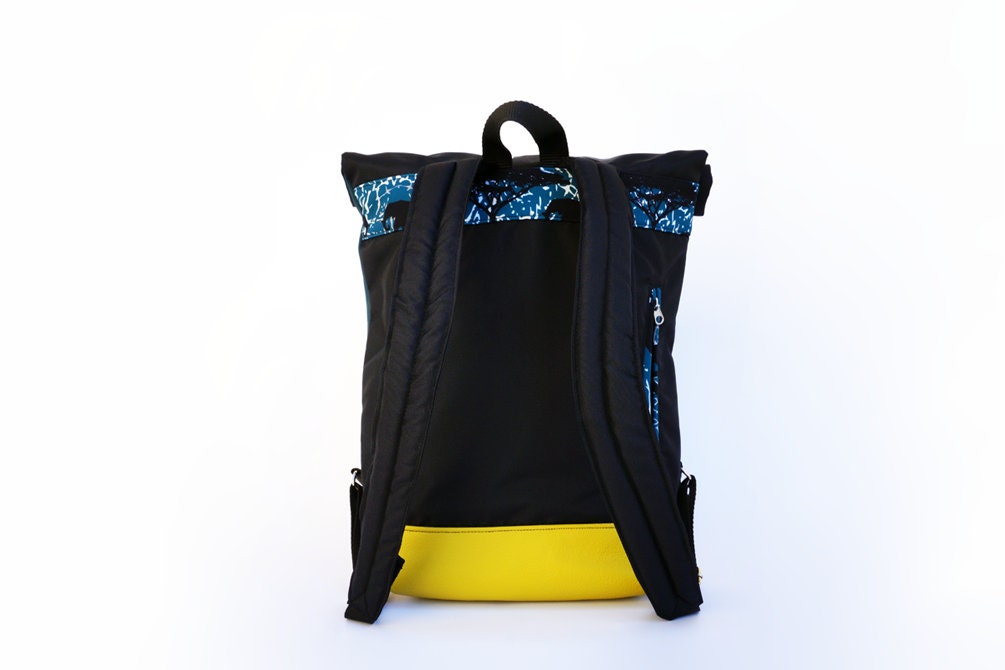 Adidas roll top cheap backpack multicolor