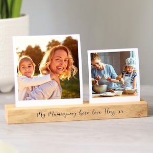 Blocco fotografico personalizzato My Mummy My Hero e stampe / Stampa fotografica inclusa / Regalo per la festa della mamma / Regalo per lei