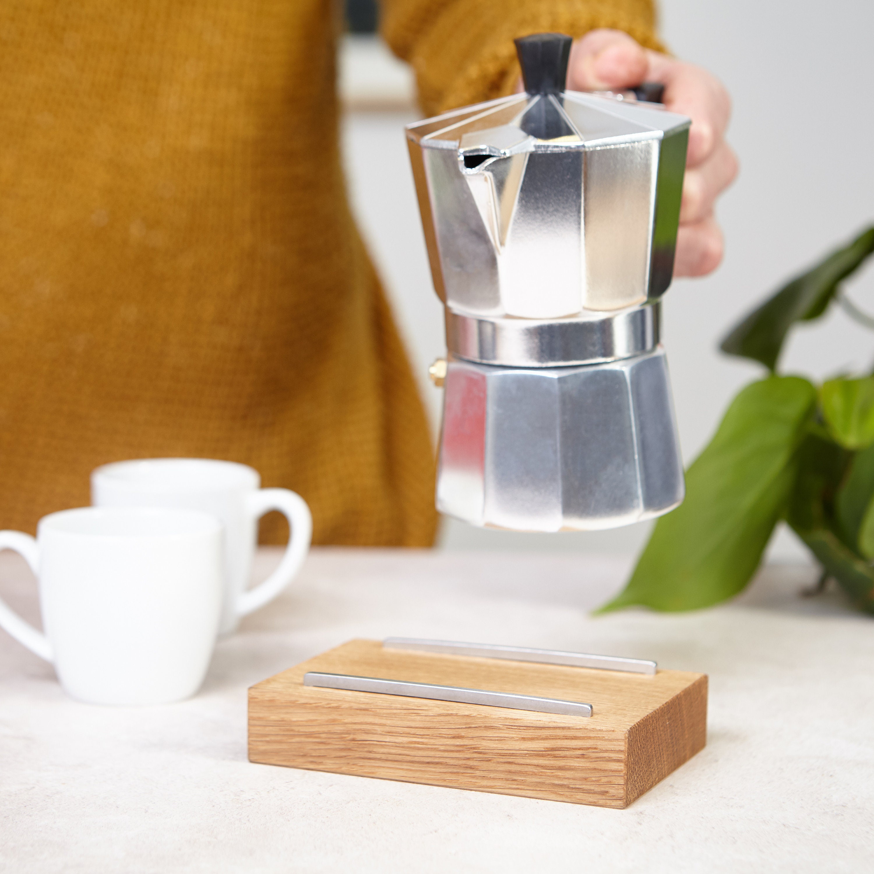 Personalised Moka Pot Stand / Coffee Pot Stand / Coffee Lover Etsy UK