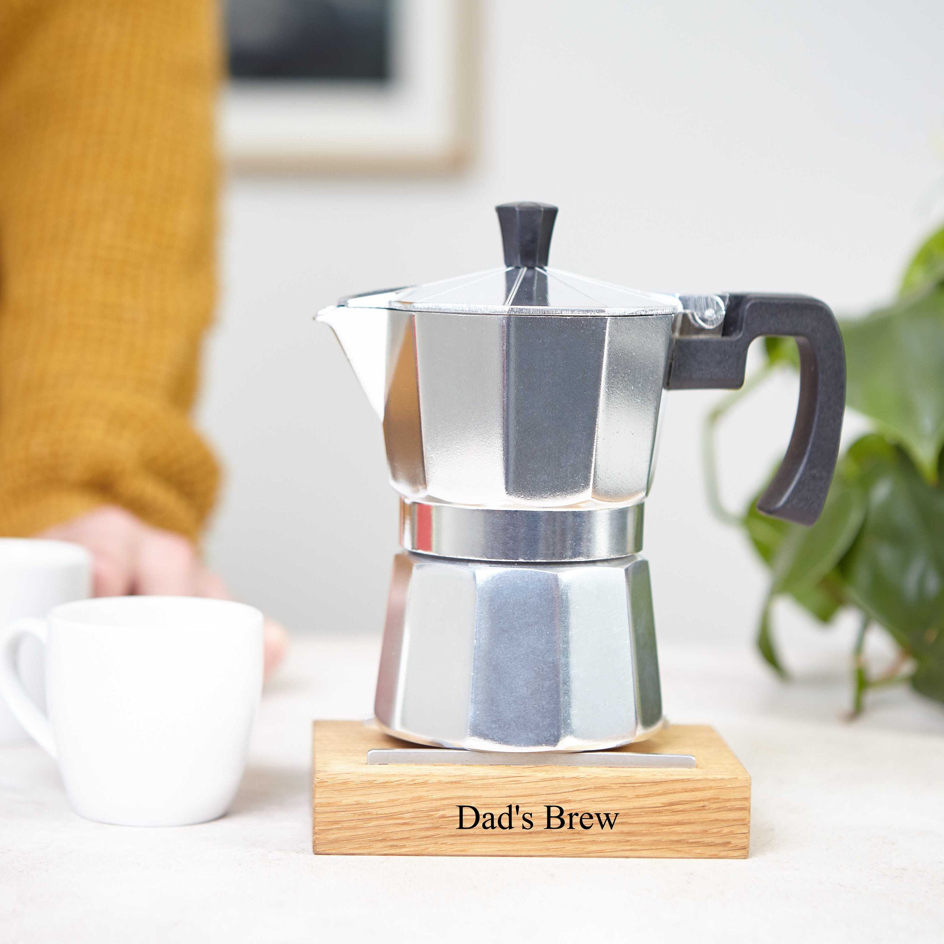 Personalised Moka Pot Stand / Coffee Pot Stand / Coffee Lover Etsy UK